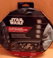 Star Wars Sunshade Sun Blocker UV Heat New Round Version Dual Bubble Fan Folded