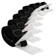 8PCS Pool Cover Roller Attachment Strap Kit for Solar Blanket Reel System