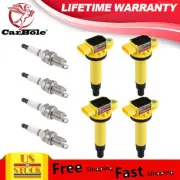 UF316 4x Ignition Coil & Spark Plug For Scion XA XB 1.5L Yaris Toyota Echo Prius (for: Toyota)