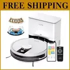 Deep Cleaning Robot with LiDAR Navigation - Combo Vacuum & Mop for Hard Floors