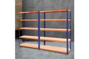 Giantz 2.4Mx1.8M Garage Shelving Warehouse Rack Pallet Racking Storage Blue