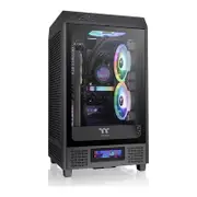 Thermaltake The Tower 200 Tempered Glass Mini-ITX Case Black Edition [CA-1X9-00S1WN-00]