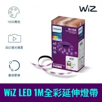 在飛比找momo購物網優惠-【Philips 飛利浦】Wi-Fi WiZ 智慧照明 1M