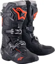 Alpinestars Tech 10, boots , color: Black/Neon-Red , size: 14 US