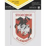 NRL Dragons iTAG See-Thru Decal - N-STL-DR