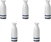 Set of 5 Snakehon Niigohonpo [1.8 x 6.9 inches (4.6 x 17.5 cm) (280cc)] | Tokuri Setomonohonpo