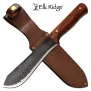 Elk Ridge Cherry Wood Hunting Fixed Blade Knife Er-200-12L