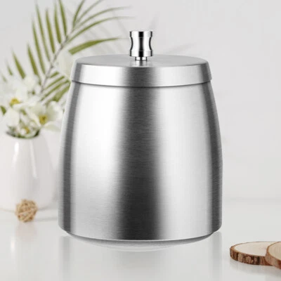 Stainless Steel Smokeless Ashtray Modern Ashtray Auto Ashtray Windproof with Lid