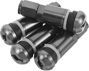 NOLITOY 4pcs Tubeless Valve Stem Caps for Tires Aluminum Alloy Practical and Durable Ideal for Auto Accessories and Tire Valve Replacement