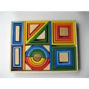 Q Toys Rainbow Nesting Blocks