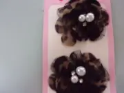 2 LEOPARD Smoochie Pooch Clips Dog grooming