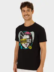 Mens Blink182 Licnese Tee