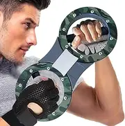 Forearm Grip Strengthener, Adjustable Muscle Arm Exercise Trainer for Men, Heavy-Duty Fitness Equipment, Multifunctional Gym Accessories for Workout Training Exercise