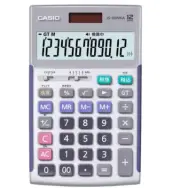 CASIO Business Calculator Just Type 12 Digits Silver JS-20WKA-SR-N New Japan