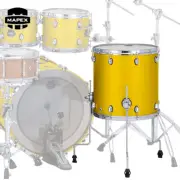 Mapex Saturn Evolution 14" X 14" Birch Floor Tom Tuscan Yellow SEF1414BPM