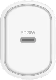 Cygnett 20W USB-C PD Wall Charger (White)