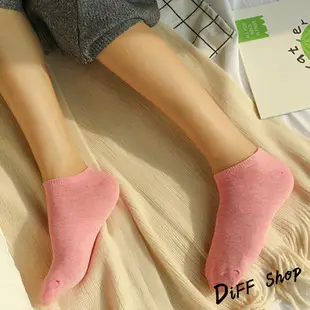 熱銷萬雙糖果色系短襪 短襪 襪子 素色襪 隱形短襪 船型短襪【DIFF】