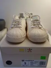 adidas Superstar Primeknit x Pharrell Cream - US 5/UK 4.5 ~NEW w/box, AUTHENTIC