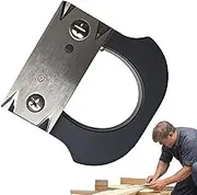 Edge Banding Trimmer Tool | Mini Edge Band Trimmer and Cutter | Non-slip Handle Precision Cutter Handheld Trimming Corner Planer for Veneer Abs Curved Straight Woodworking