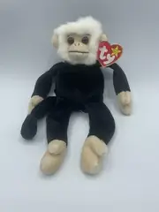 1998/1999 TY Beanie Baby Mooch the Spider Monkey Beanbag Plush Toy Doll