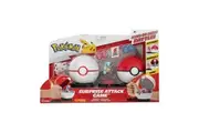 Pokemon Surprise Attack Game Squirtle and Jigglypuff 6 Attack Disks Poke Ball Play