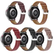 20MM Watch Strap Leather Strap Business Band for Samsung Watch4 HUAWEI Watch GT3