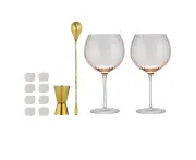 12pc Tempa Leila Spritz Premium Crystal Glass Drinkware Cocktail Set Home/Bar