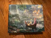 Thomas Kinkade Studios Disney Tangled Gallery Wrapped Canvas - Canvas Art |