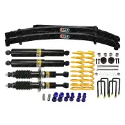 2" Lift Kit Shocks King Springs EFS Leaf Diff for Toyota Hilux GUN126 GUN125