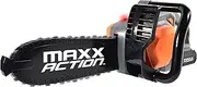 Maxx Action Power Tools Toy Chainsaw with Removable Battery Pack, Rotating Chain & Realistic Sounds