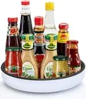 Lazy Susan Turnable 30Cm Black Large Lazy Susan Organiser for Pantry Storage Rus