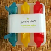 Freezer Pop Popsicle Maker Jumping Beans 6 Count Frozen Pops New Multi-Color