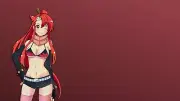 Anime littner yoko redhead tengen toppa gurren lagann Playmat Gaming Mat