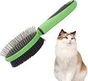 Bvizyelck Cat Brush,Cat shedding brush - Pet Detangling Hairbrush, Massage Comb for Medium Small Animals Puppies Kittens