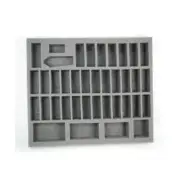 Battle Foam 1 1/2" Army Tray - Sword Master & Mage New