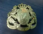 WW1German Pickelhaube Brass Prussia Field Badge Wappen HANDMADE Prussian Helmet