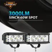 AUXBEAM 5" inch LED Work Light Bar Spot Pods ATV Truck Boat Driving Fog Lamp UTE