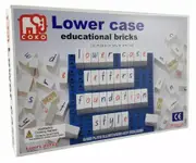 COKO Coloured Lowercase Letters Educational Bricks