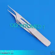 Hoskin #22 Fine Tip Colibri Style Ophthalmic Tissue Micro Angled Forceps