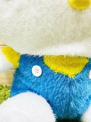 【震撼精品百貨】Hello Kitty 凱蒂貓~日本SANRIO三麗鷗 KITTY絨毛娃娃-藍衣*00000