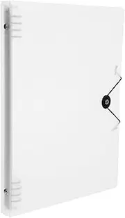 TOGEVAL Transparent Binder Cover Shell Notepad Case for Scrapbooking Lightweight and Easy to Clean for Students and Teachers Classrooms and Offices