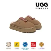 AUSTRALIAN SHEPHERD® UGG Slippers Australian Sheepskin Wool Platform Tazzy Calla
