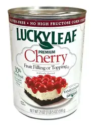 Lucky Leaf Cherry Pie Filling & Topping 21 oz