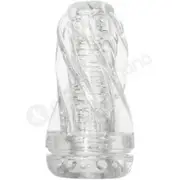 Zero Tolerance Twist Clear Squishy &amp; Pliable Intense Self-Pleasure Stroker