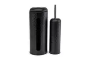 SPOT Toilet Brush & Roll Holder - Black