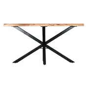 [James Lane] Madras Live Edge Solid Acacia Wood Console Table