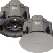 Crestron Saros Low Profile 6.5” 2-Way in Ceiling Speaker Black IC6LPT-B-T 2