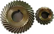 MCMATUTKEQ Milling Machine C77+96 Bevel Gear Spiral Bevel Gear(18T+36T) Outer Diameter:40mm+73mm