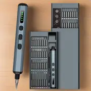 Danoz Smart - 68 in 1 Electric Screwdriver Set 5 Torque Settings Precision Power Tool Magnetic Screw Driver Bits for iPhone Glasses Watch PC