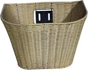 Oshhni Bicycle Basket Front/Rear Cycling Accessories Accessories Luggage Storage Organizer Cargo Basket for Shopping Mountain Bike